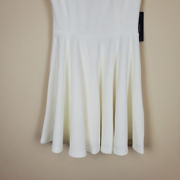 Lulus White Backless Skater Mini Dress - Picture 3 of 9